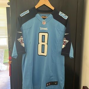 Marcus Mariota NFL Titans jersey